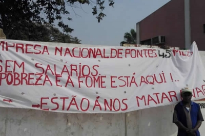 Trabalhadores da empresa angolana de pontes denunciam &quot;despedimento ilegal&quot;