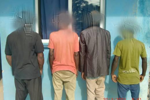 Polícia Nacional detém quatro suspeitos de matar idoso por causa de feitiçaria