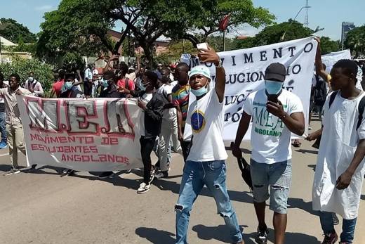 Estudantes angolanos protestam no sábado contra aumento das propinas, combustíveis e dos serviços básicos