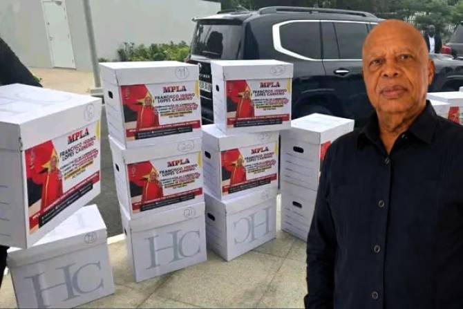 Higino Carneiro entrega candidatura à liderança do MPLA com mais de 19 mil assinaturas