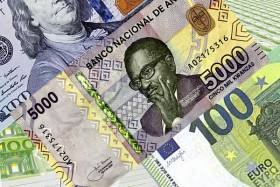Moeda angolana kwanza valorizou-se 15,2% em 2021 face ao dólar
