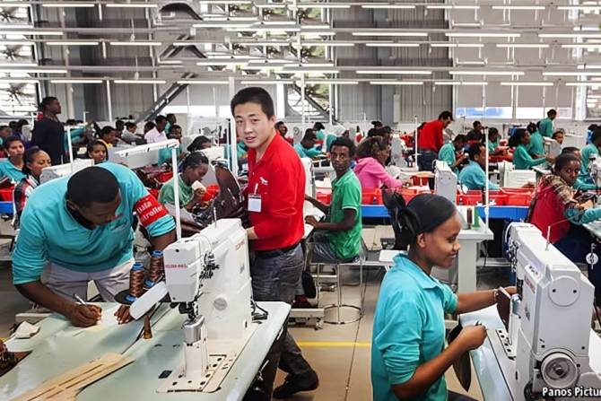 Qual o papel da China no desenvolvimento da industrialização de nações africanas?