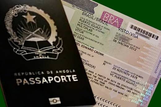 Brasil alarga para cinco anos validade de vistos para cidadãos angolanos