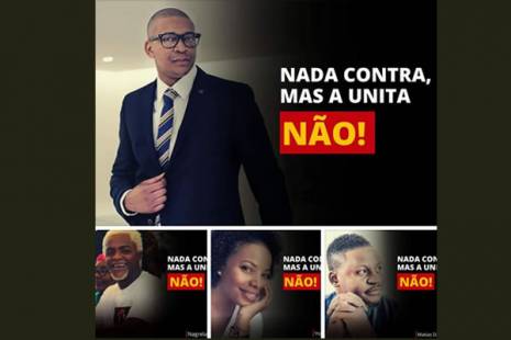 MPLA informa que não está associado à campanha &quot;NADA CONTRA MAS A UNITA NÃO&quot; com rostos de músicos