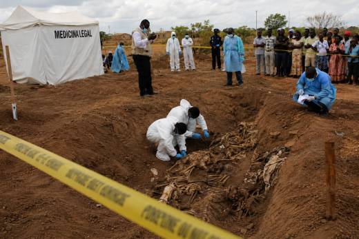 Localizada vala comum em Angola com 500 restos mortais de possíveis vítimas do 27 de Maio