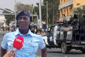 Polícia angolana faz balanço positivo de manifestação estudantil apesar da infiltração de “arruaceiros”