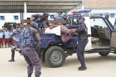 Polícia Nacional fez 182 detenções durante o fim de semana em Luanda