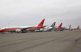 Aeronaves estacionadas no aeroporto de Luanda têm de sair até julho