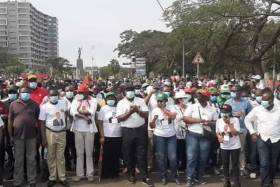 UNITA junta milhares de pessoas nas ruas de Luanda por eleições justas e transparentes em 2022