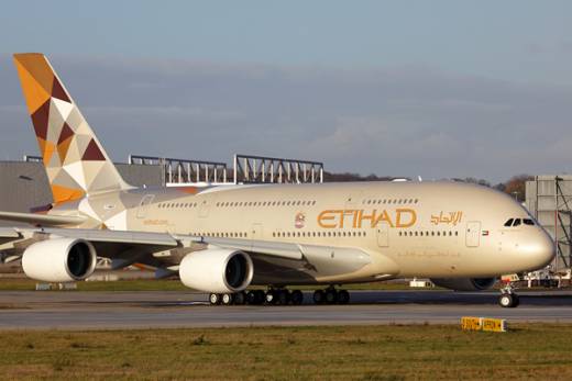 Etihad Airways prepara ligação com Angola