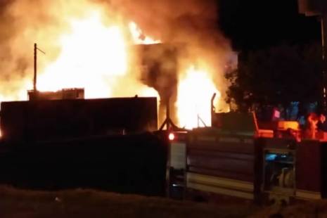Incêndio deixa bairros de Luanda sem energia
